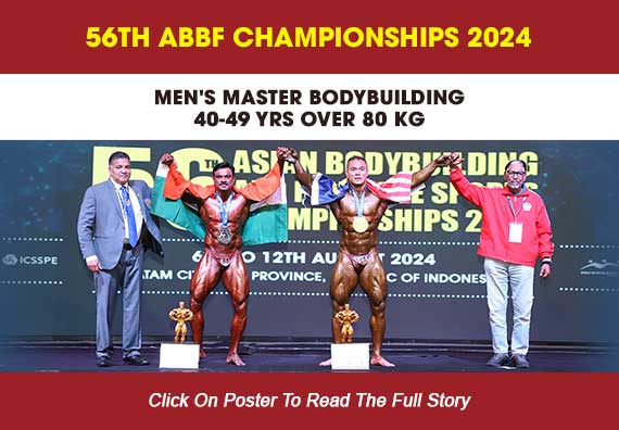 MEN'S MASTER BODYBUILDING 40 - 49 YRS OVER 80 KG...